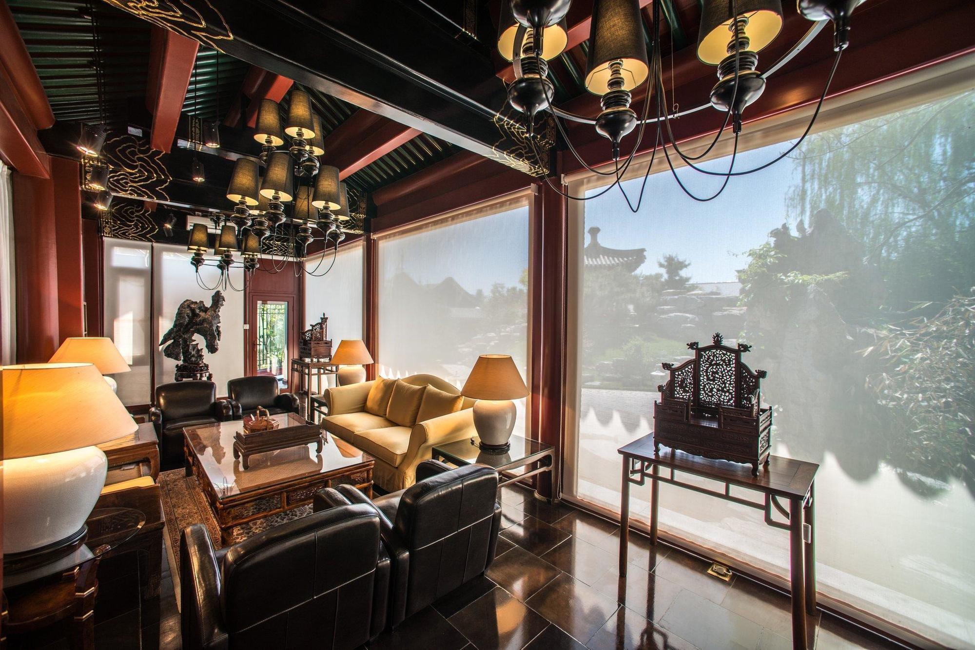 Lv Garden Huanghuali Art Galery Beijing Hotel Yinjiafu Εξωτερικό φωτογραφία