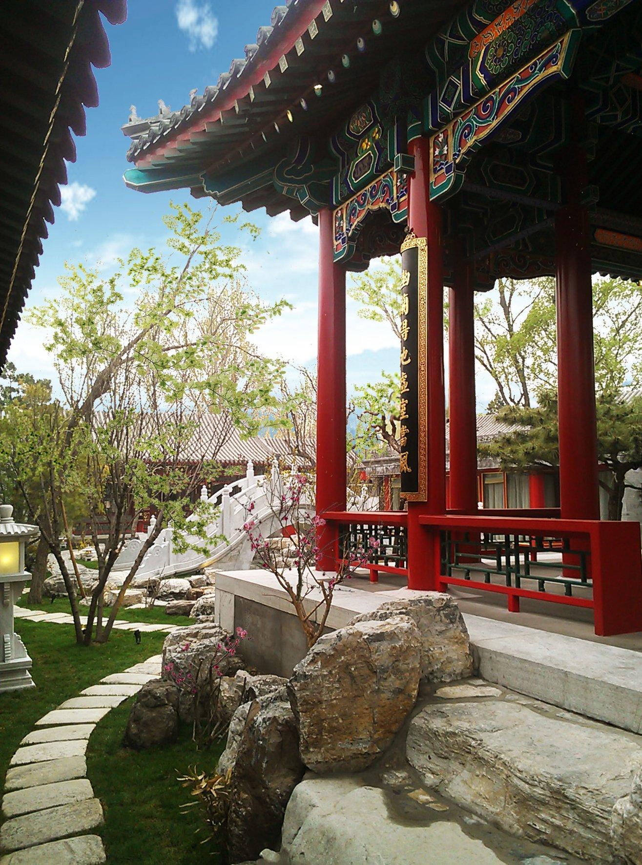 Lv Garden Huanghuali Art Galery Beijing Hotel Yinjiafu Εξωτερικό φωτογραφία